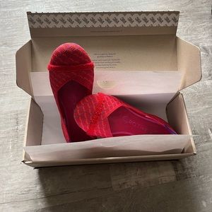 Rothy’s Pomegranate Grid Flats - Limited Edition